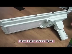 60W Ip65 نور خیابان خورشیدی همه در یک سنسور حرکت ضد آب LED نورپردازی جاده