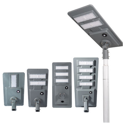 180lm / W 3030smd 80w همه در یک نور خیابان خورشیدی با پانل خورشیدی و راننده LED