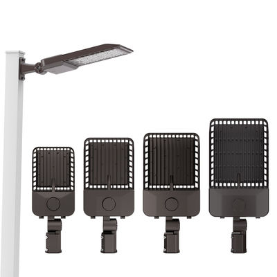 چراغ خیابانی LED هوشمند با محفظه آلیاژ آلومینیوم دایکاست، چراغ باغی یکپارچه با سنسور فتوسل اختیاری و محافظت IK08
