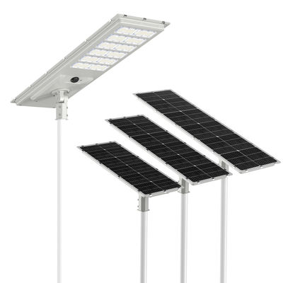 180lm / W Ip65 یکپارچه همه در یک LED نور خیابان خورشیدی پروژه بزرگ دکوراسیون قیمت های مدرن