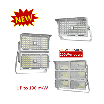 چراغ فلج LED با روشنایی بالا برای زمین های فوتبال با فناوری تراشه هوشمند