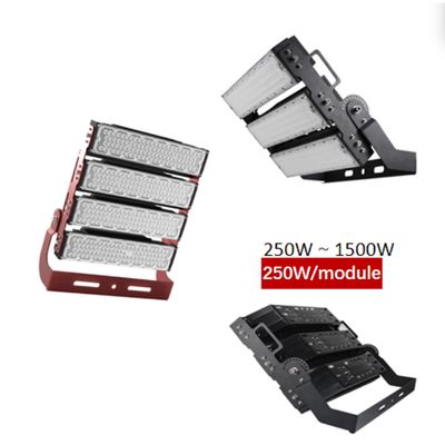 چراغهای دکل بلند 200 وات تا 1500 وات LED، راهحل روشنایی فضای باز