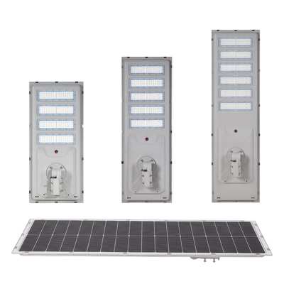 چراغ های خیابانی خورشیدی LED در فضای باز IP65 ضد آب با پروژه سنسور خودکار