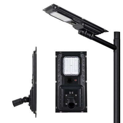 چراغ LED با کنترل از راه دور برای پروژه های فضای باز 5050smd، همه در یک چراغ خیابانی خورشیدی